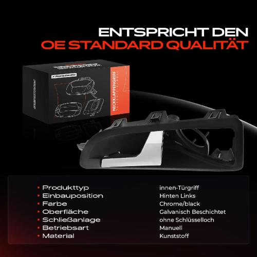 1x Türgriff Hinten Links innen für Skoda Yeti 5L 1.2L 1.4L 1.6L 1.8L 2.0L 2009-2017 Bild 1x Türgriff Hinten Links innen für Skoda Yeti 5L 1.2L 1.4L 1.6L 1.8L 2.0L 2009-2017