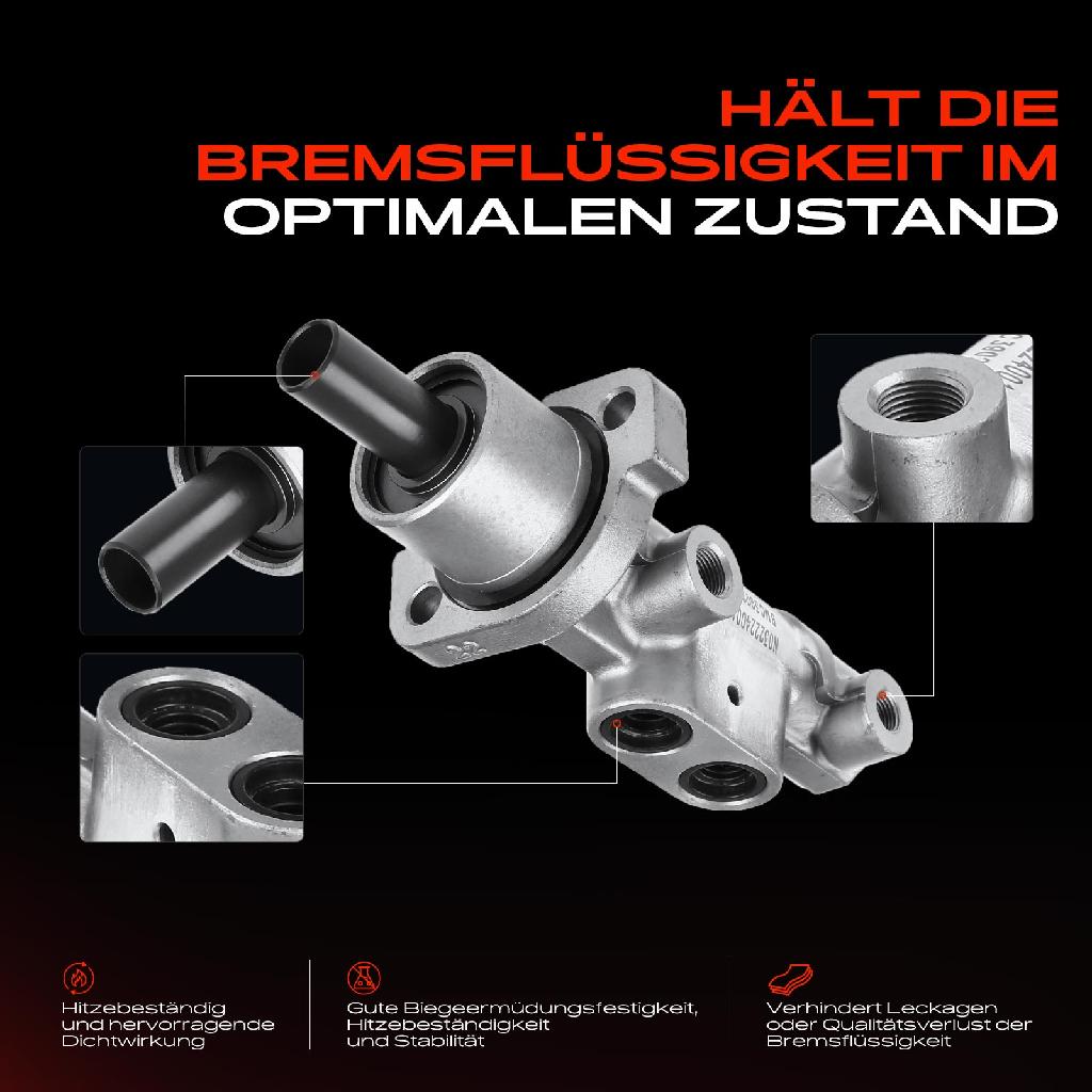 1x Hauptbremszylinder Bremszylinder für Citroën Xsara N1 Peugeot 206 CC 2D 306 7B