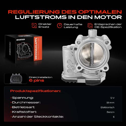 1x Drosselklappe Drosselklappenstutzen für Opel Astra J P10 Corsa E 1.6L 2009-2020 Bild 1x Drosselklappe Drosselklappenstutzen für Opel Astra J P10 Corsa E 1.6L 2009-2020