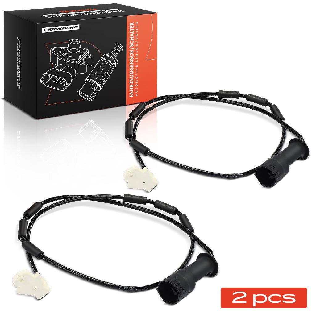 Frankberg 2x Warnkontakt Bremsbelagverschleiß Vorderachse für Opel Omega A V87 Senator B V88
