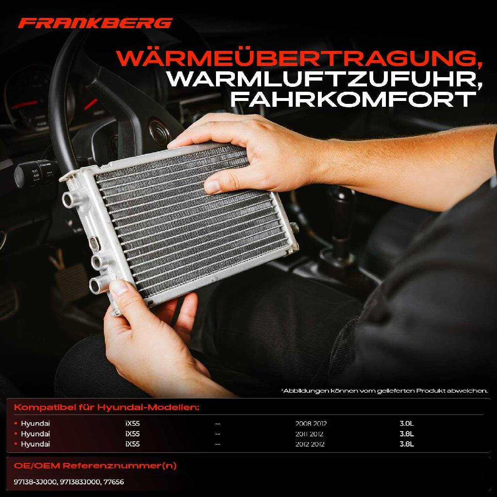 1x Wärmetauscher Innenraumheizung für Hyundai iX55 3.0L 3.8L 2008-2012