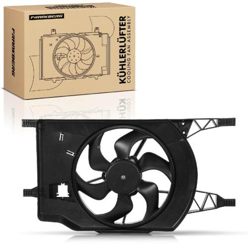 Frankberg 1x Motorkühller Einfachlüfter mit Kühlerlüfterrahmen Renault Espace IV JK0/1 Laguna II 1.9L Bild Frankberg 1x Motorkühller Einfachlüfter mit Kühlerlüfterrahmen Renault Espace IV JK0/1 Laguna II 1.9L