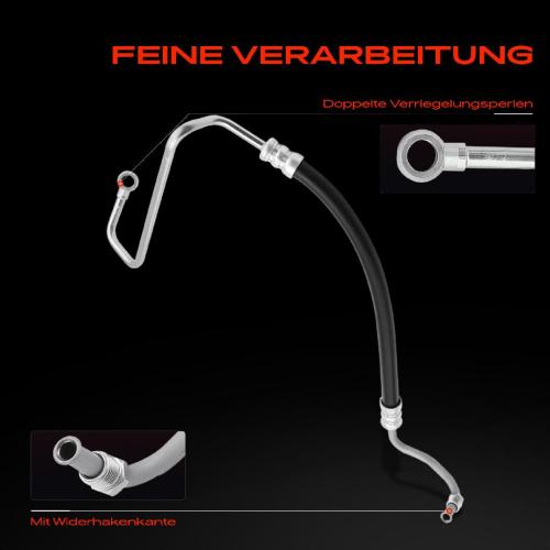 1x Servolenkung Schlauch für Volvo 940 944 940 Kombi 945 2.0L-2.3L 1990-1998 Bild 1x Servolenkung Schlauch für Volvo 940 944 940 Kombi 945 2.0L-2.3L 1990-1998