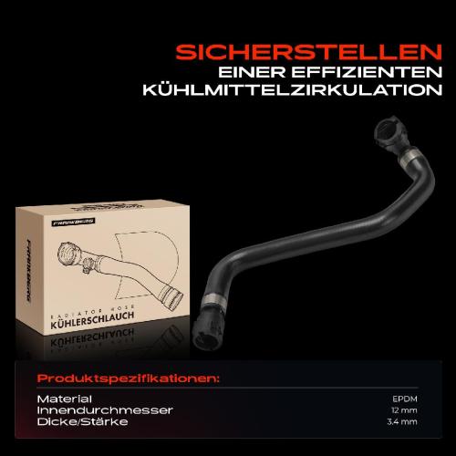 1x Kühlerschlauch Kühlwasserschlauch für BMW 7er F01 F02 F03 F04 730i Li 2009-2015 Bild 1x Kühlerschlauch Kühlwasserschlauch für BMW 7er F01 F02 F03 F04 730i Li 2009-2015