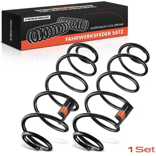 Frankberg 2x Fahrwerksfeder Hinterachse für Citroën C3 Picasso SH 1.4L 1.6L 2009-2016 Bild Frankberg 2x Fahrwerksfeder Hinterachse für Citroën C3 Picasso SH 1.4L 1.6L 2009-2016