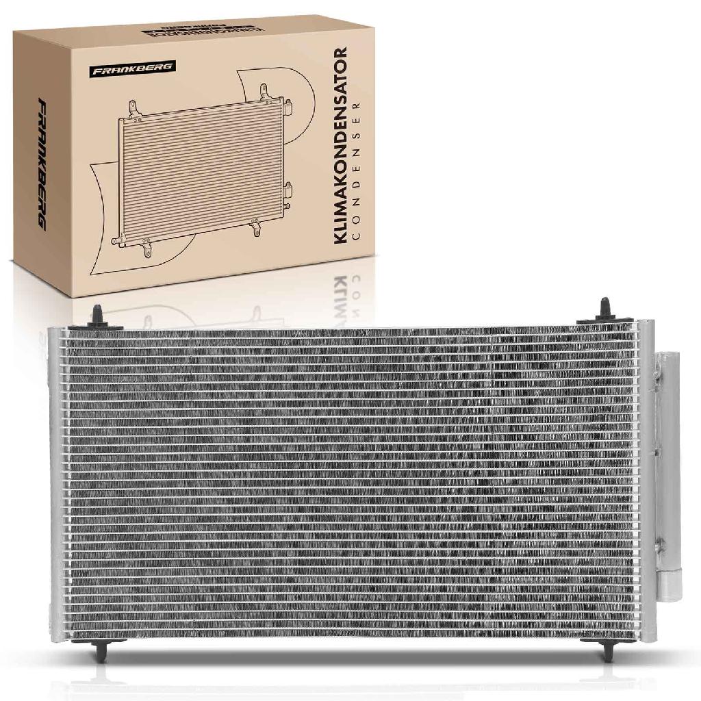 Frankberg 1x Kondensator Klimaanlage für Fiat Ulysse Peugeot 807 Citroën C8