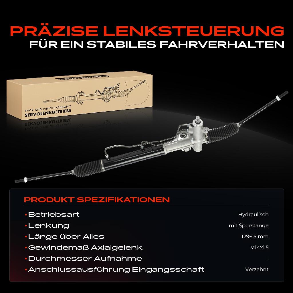 1x Lenkgetriebe Servolenkgetriebe für Hyundai Santa Fé I Kasten/SUV SM 2.0L 2.4L 2.7L