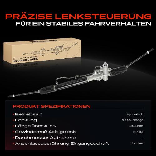 1x Lenkgetriebe Servolenkgetriebe für Hyundai Santa Fé I Kasten/SUV SM 2.0L 2.4L 2.7L Bild 1x Lenkgetriebe Servolenkgetriebe für Hyundai Santa Fé I Kasten/SUV SM 2.0L 2.4L 2.7L