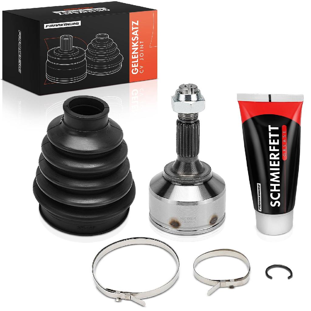 Frankberg 1x Antriebswelle Gelenksatz Vorderachse für Citroën C2 C3 Opel Movano Peugeot 206 Renault