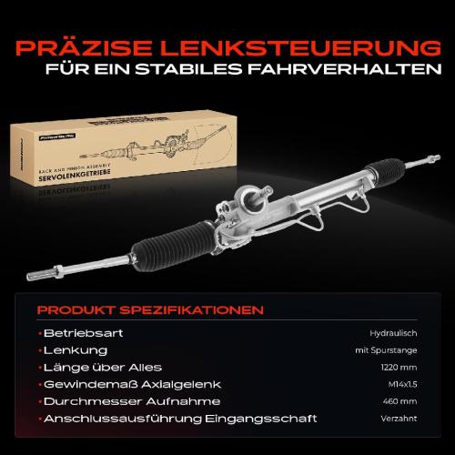 1x Lenkgetriebe Servolenkgetriebe für Ford Fiesta V JD JH 1.6L Bild 1x Lenkgetriebe Servolenkgetriebe für Ford Fiesta V JD JH 1.6L