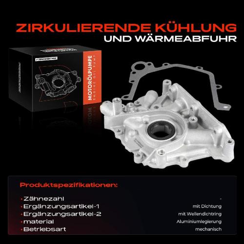 Frankberg 1x Ölpumpe für Ford Fiesta C-Max IV V VI Puma Focus Fusion Mondeo Mazda 2 Bild Frankberg 1x Ölpumpe für Ford Fiesta C-Max IV V VI Puma Focus Fusion Mondeo Mazda 2