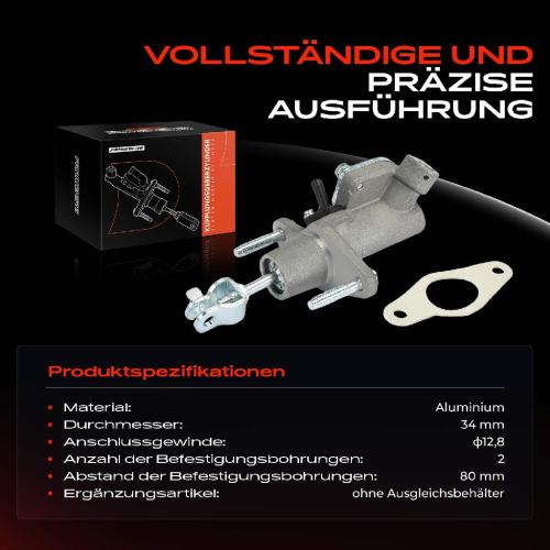 1x Geberzylinder Kupplungsgeberzylinder für Honda Accord Civic IX VIII 1.6L-2.4L Bild 1x Geberzylinder Kupplungsgeberzylinder für Honda Accord Civic IX VIII 1.6L-2.4L