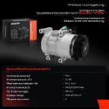 1x Klimakompressor für Hyundai Tucson TL TLE KIA Sportage QL QLE