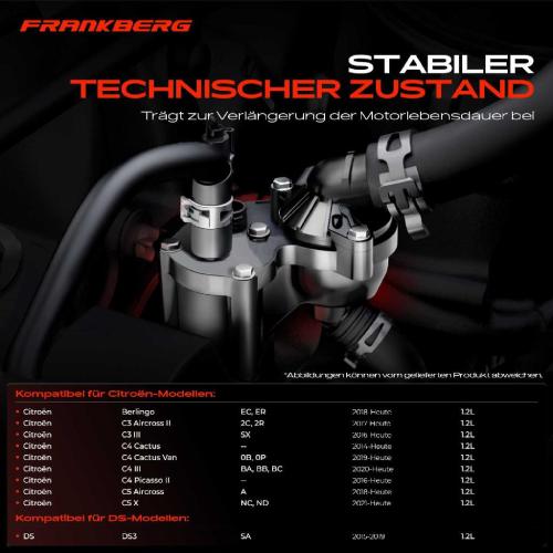 1x Thermostat Kühlmittel für Citroën Berlingo C3 C4 C5 DS DS3 Opel Peugeot 208 308 Bild 1x Thermostat Kühlmittel für Citroën Berlingo C3 C4 C5 DS DS3 Opel Peugeot 208 308