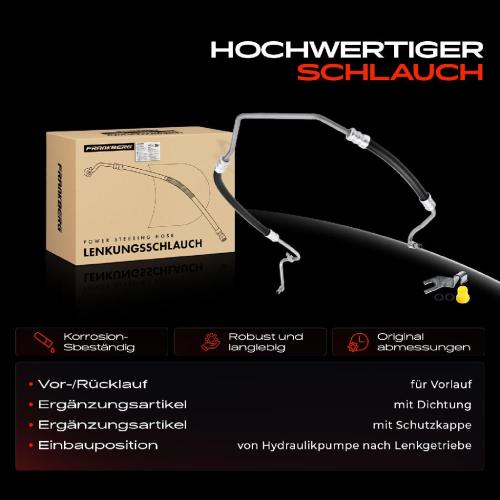 1x Servolenkung Schlauch für Renault Megane I BA0/1 EA0/1 DA0/1 1.4L 1.6L 1999-2003 Bild 1x Servolenkung Schlauch für Renault Megane I BA0/1 EA0/1 DA0/1 1.4L 1.6L 1999-2003