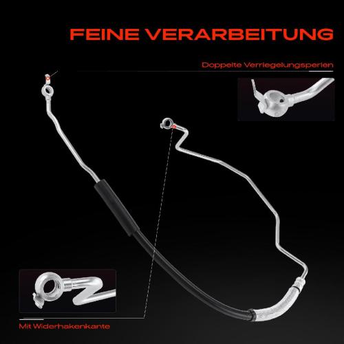 1x Servolenkung Schlauch für Mitsubishi Lancer VIII Sportback CYA CZA CX A 2.0L Bild 1x Servolenkung Schlauch für Mitsubishi Lancer VIII Sportback CYA CZA CX A 2.0L