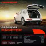 2x Gasfeder Dämpfer Heckklappe für BMW Z3 E36 Coupe 1998-2002