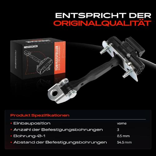 1x Türfeststeller Türfangband Türstopper Vorne für Fiat 500X 334 1.0L 1.3L 1.4L Bj ab 2014 Bild 1x Türfeststeller Türfangband Türstopper Vorne für Fiat 500X 334 1.0L 1.3L 1.4L Bj ab 2014