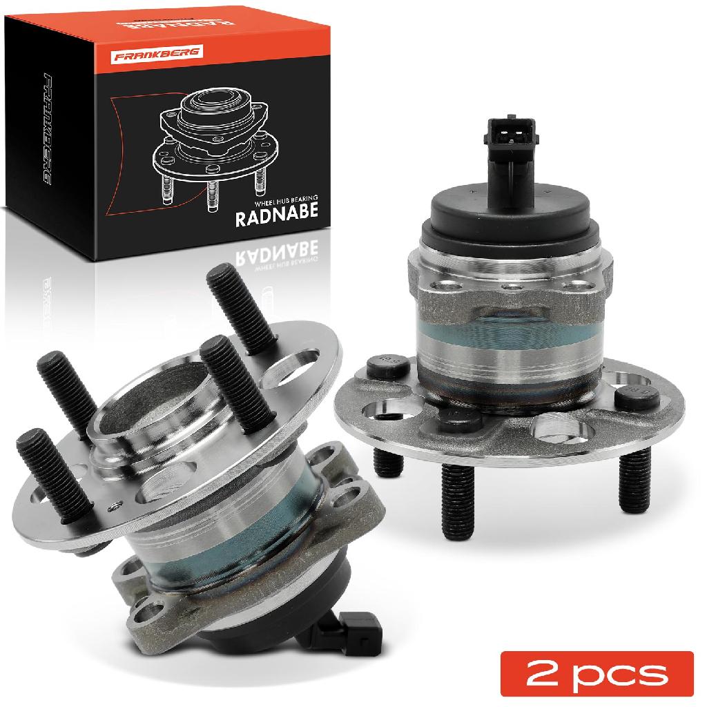 2x Radnabe Radlagersatz Hinterachse beidseitig für Hyundai i20 Active Coupe 1.0L 1.1L 1.2L 1.4L Bj ab 2014