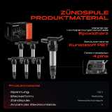 6x Zündmodul Zündspule für Land Rover Freelander 2 Volvo S60 II S80 V60 I V70 III XC60 XC70 XC90