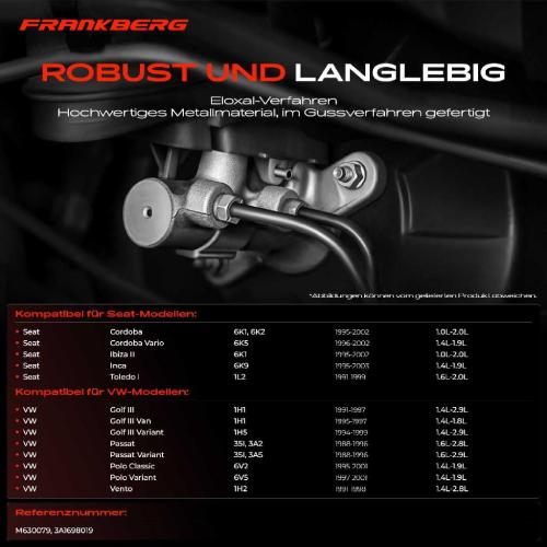 1x Hauptbremszylinder Bremszylinder für VW Golf 3 1H Polo Classic Passat Seat Ibiza Bild 1x Hauptbremszylinder Bremszylinder für VW Golf 3 1H Polo Classic Passat Seat Ibiza