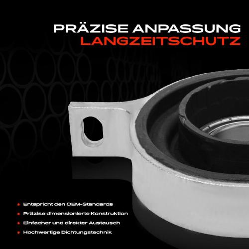 1x Lagerung Gelenkwelle Kardanwellenlager für BMW 5er F10 F07 F11 6er F12 7er F01 Bild 1x Lagerung Gelenkwelle Kardanwellenlager für BMW 5er F10 F07 F11 6er F12 7er F01