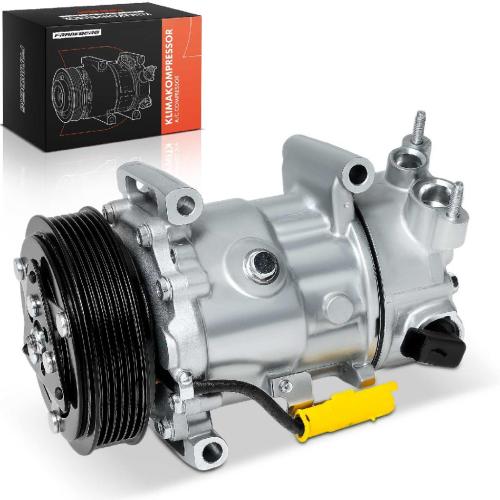 Frankberg 1x Klimakompressor für Citroën Berlingo B9 C3 II SC C4 LA C5 C6 DS Fiat Peugeot Bild Frankberg 1x Klimakompressor für Citroën Berlingo B9 C3 II SC C4 LA C5 C6 DS Fiat Peugeot
