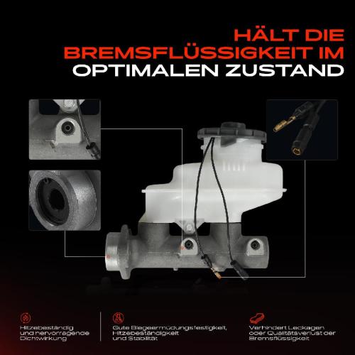 1x Hauptbremszylinder Bremszylinder für Hyundai Accord VI CF CG CH CK CL Shuttle Bild 1x Hauptbremszylinder Bremszylinder für Hyundai Accord VI CF CG CH CK CL Shuttle