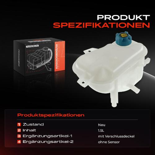 1x Ausgleichsbehälter Kühlmittelbehälter für Fiat Cinquecento Seicento/600 1.1L Bild 1x Ausgleichsbehälter Kühlmittelbehälter für Fiat Cinquecento Seicento/600 1.1L
