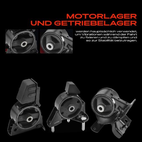 2x Motorlager Getriebelagerlager Links für Chevrolet Prizm Toyota Corolla 1.8L Bild 2x Motorlager Getriebelagerlager Links für Chevrolet Prizm Toyota Corolla 1.8L