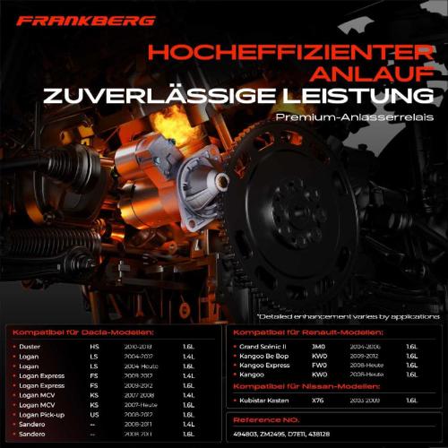 1x Magnetschalter Starter für Renault Kangoo Megane 2 3 Scénic 2 Dacia Logan Nissan Bild 1x Magnetschalter Starter für Renault Kangoo Megane 2 3 Scénic 2 Dacia Logan Nissan