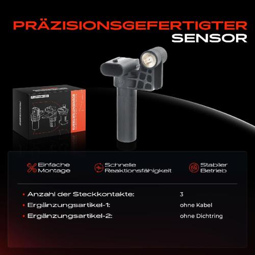 1x Kurbelwellensensor Impulsgeber für Citroën Jumper Ford Ranger Transit Peugeot Boxer 2.2L Bild 1x Kurbelwellensensor Impulsgeber für Citroën Jumper Ford Ranger Transit Peugeot Boxer 2.2L