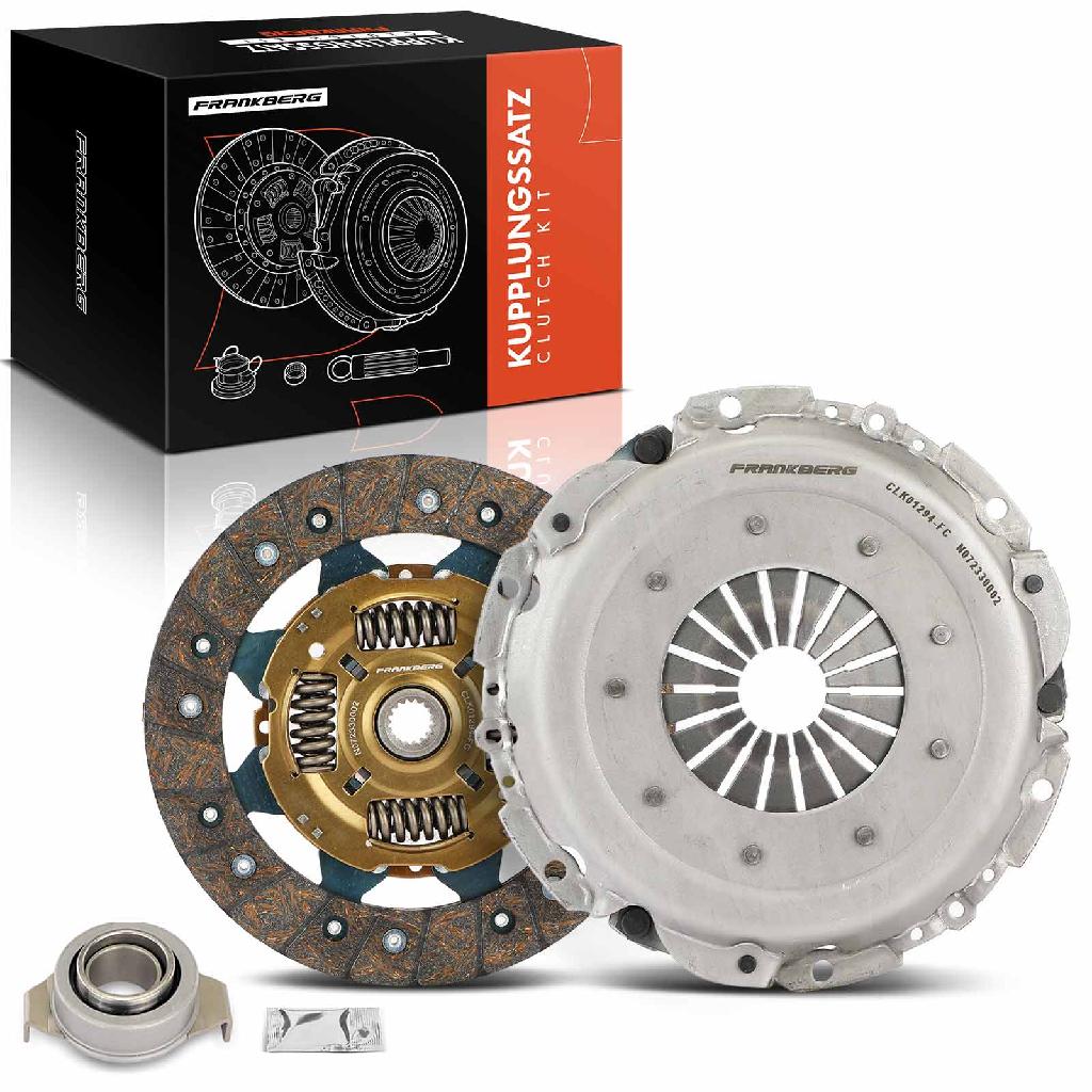Frankberg 1x Kupplungssatz für Ford Escort IV Cabriolet Turnier V VI Stufenheck Fiesta II III Orion I 1.6L 1.8L