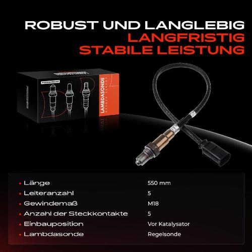 Frankberg 1x Lambdasonde Regelsonde Vor Katalysator für Mercedes-Benz C218 W212 S212 Sprinter 906 907 Bild Frankberg 1x Lambdasonde Regelsonde Vor Katalysator für Mercedes-Benz C218 W212 S212 Sprinter 906 907