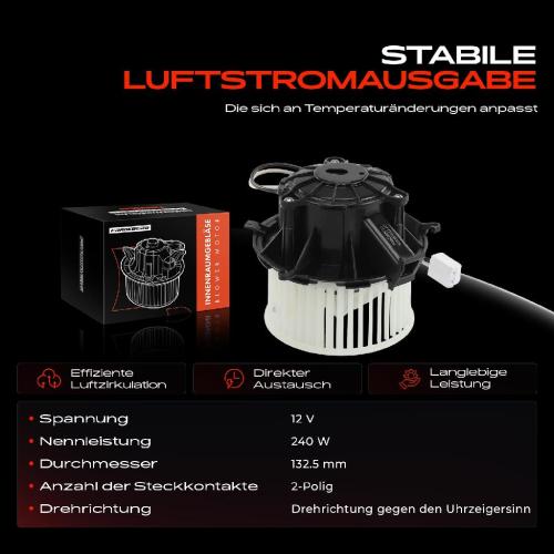 Frankberg 1x Gebläsemotor Innenraumgebläse für Opel Astra J P10 Cascada W13 Zafira C P12 Bild Frankberg 1x Gebläsemotor Innenraumgebläse für Opel Astra J P10 Cascada W13 Zafira C P12