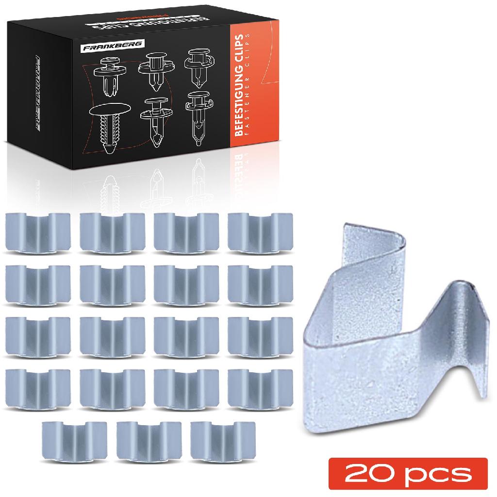 Frankberg 20x Befestigungsclips Verkleidung für VW Polo Tiguan Touran Audi A4 A5 Q7 Seat