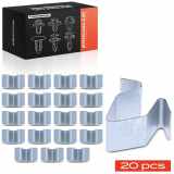 Frankberg 20x Befestigungsclips Verkleidung für VW Polo Tiguan Touran Audi A4 A5 Q7 Seat