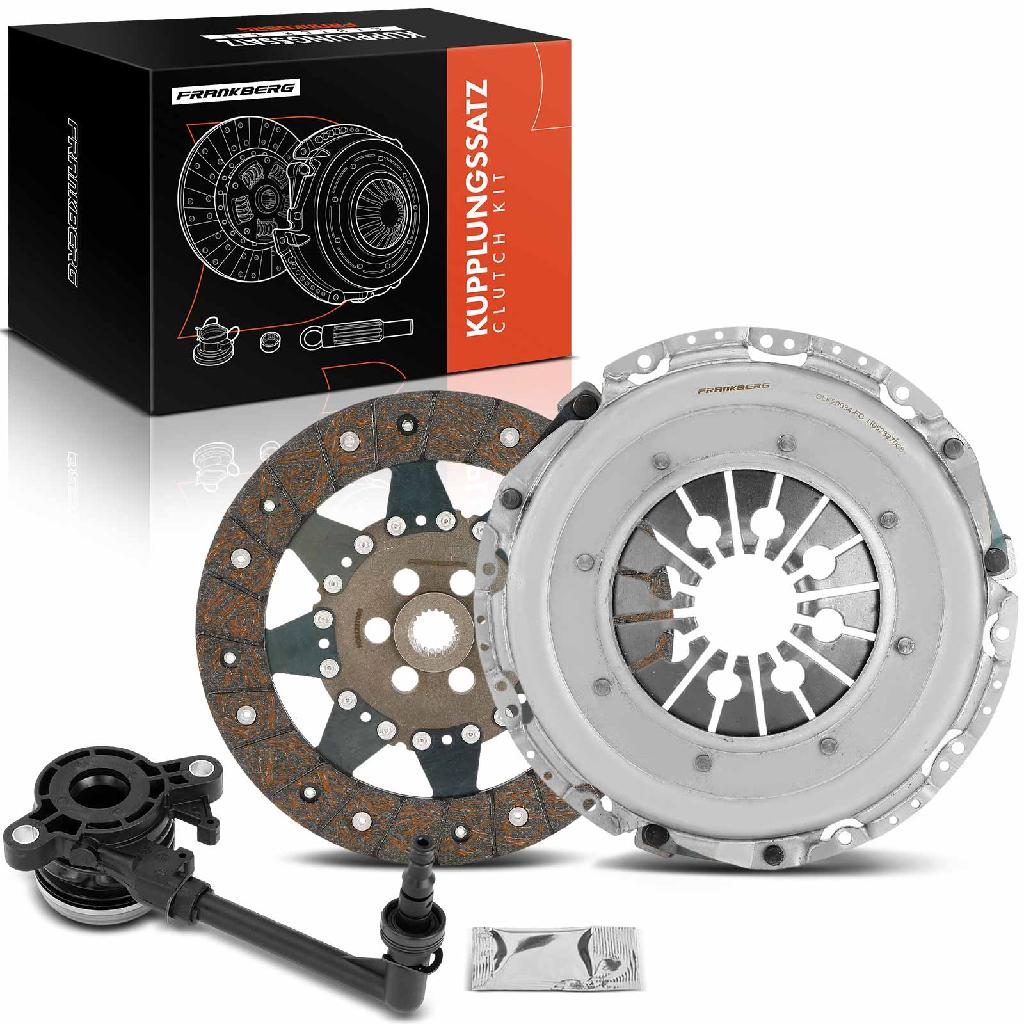Frankberg 1x Kupplungssatz für Renault Grand Scénic II JM0/1 Megane II BM0/1 CM0/1 Megane II Coupé-Cabriolet EM0/1