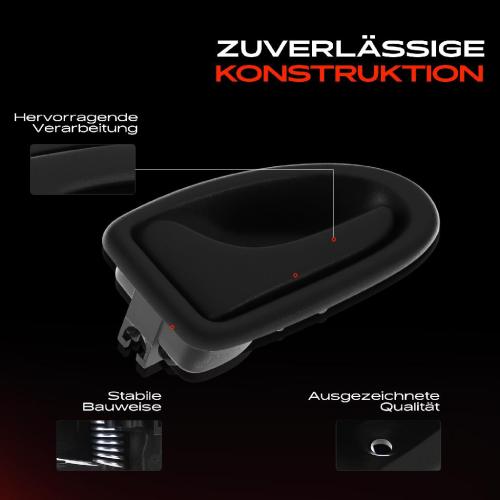 1x Türgriff Vorne Links innen für Opel Vivaro A Pritsche/Fahrgestell Combi Kasten Renault Clio II Bild 1x Türgriff Vorne Links innen für Opel Vivaro A Pritsche/Fahrgestell Combi Kasten Renault Clio II