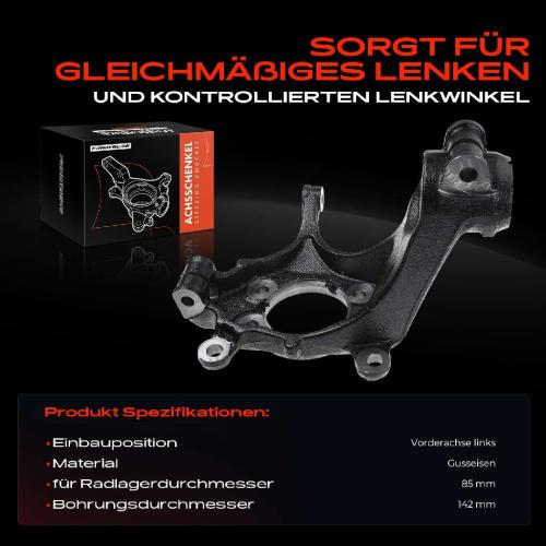 1x Achsschenkel Radaufhängung Vorderachse Links für Nissan X-Trail T32 T32R T32RR Bj ab 2013 Bild 1x Achsschenkel Radaufhängung Vorderachse Links für Nissan X-Trail T32 T32R T32RR Bj ab 2013