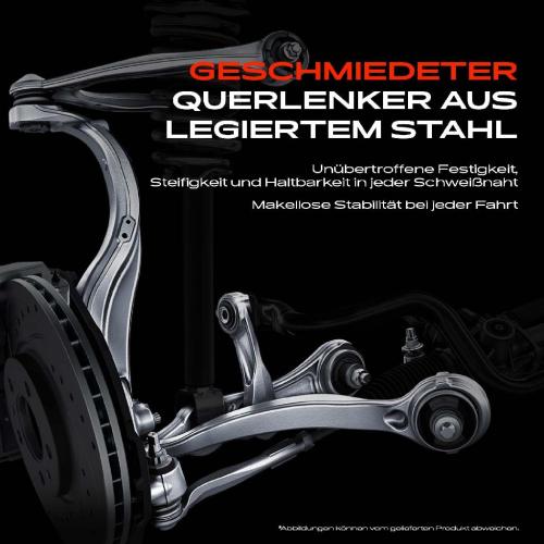 1x Querlenker Satz Vorderachse für VW Golf Jetta Seat Cordoba Ibiza II Toledo I 1.6L 1.8L 1.9L 1983-2002 Bild 1x Querlenker Satz Vorderachse für VW Golf Jetta Seat Cordoba Ibiza II Toledo I 1.6L 1.8L 1.9L 1983-2002