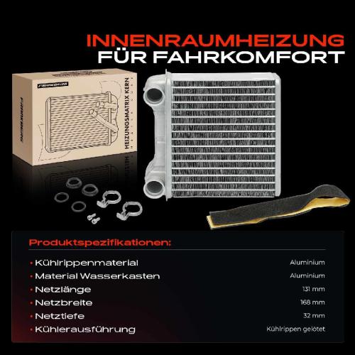 1x Wärmetauscher Innenraumheizung für Mercedes-Benz X164 V251 W251 2005-2014 Bild 1x Wärmetauscher Innenraumheizung für Mercedes-Benz X164 V251 W251 2005-2014