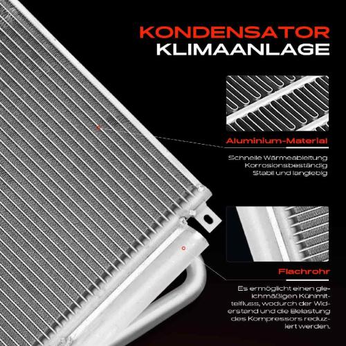 Frankberg 1x Kondensator Klimaanlage für Opel CorsaD Fiat Bravo Punto Lancia Alfa Romeo Bild Frankberg 1x Kondensator Klimaanlage für Opel CorsaD Fiat Bravo Punto Lancia Alfa Romeo