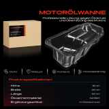 1x Ölwanne Motorölwanne für Opel Astra F Ascona C Kadett E Vectra A Calibra A 1.6L 1.8L 2.0L