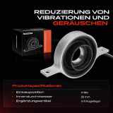 1x Lagerung Gelenkwelle Kardanwellenlager für BMW 1er F20 F21 125d 2 Coupe F22 F87
