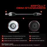 1x Antriebswelle Vorderachse Rechts für Honda Jazz III GE GG GP ZA City Stufenheck GM2 GM3