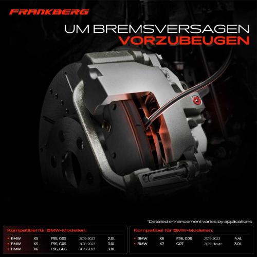1x Warnkontakt Bremsbelagverschleiß Vorderachse für BMW X5 F95 G05 X6 F96 G06 X7 G07 xDrive Bild 1x Warnkontakt Bremsbelagverschleiß Vorderachse für BMW X5 F95 G05 X6 F96 G06 X7 G07 xDrive