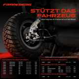 1x Achsschenkel Radaufhängung Vorderachse Rechts für VW Passat Sharan CC Audi A3 Seat Leon Alhambra