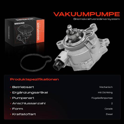 1x Unterdruckpumpe für Volvo S60 II S80 II V40 V60 I V70 III XC60 XC70 Bild 1x Unterdruckpumpe für Volvo S60 II S80 II V40 V60 I V70 III XC60 XC70