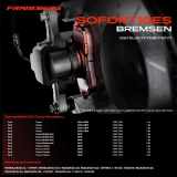 4x Bremsbeläge Vorderachse für Ford Focus Stufenheck Turnier 1.4L 1.6L 1.8L 2.0L 1998-2005